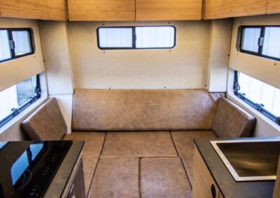 The Austin_Truck Camper_Secondary sleeping area