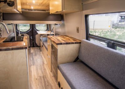 'The Ouray' Sprinter 170" EXT 4x4 For Sale - Interior Gallery