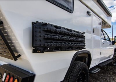The Rogue - Chevy 3500 Truck Camper - MaxTrax table