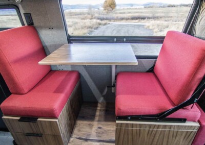 The Pisca - Sprinter 144" 4x4 for sale. Bench seats.